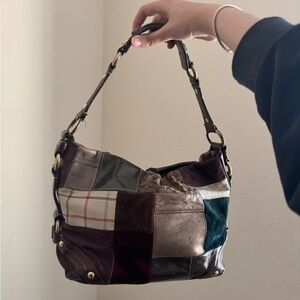 coach Patchwork Leather Hobo Bag